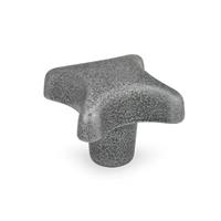 DIN 6335 Hand Knob Cast Iron Aluminum without Bore